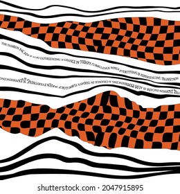 line writing zigzag pattern and background texture abastract graphic design