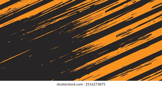 Line yellow and black color with texture and text space. Warning sign on white background. Blank Warning Sign. Warning Background for your design.