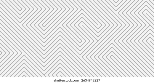 Line zigzag pattern seamless abstract vector design. Gray line pattern.