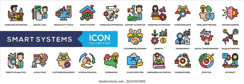 Lineal Color - Smart System Icon Collection