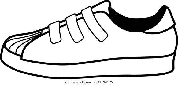 Lineal Sneaker from the side angle