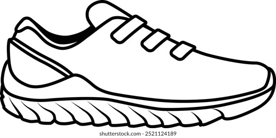 Lineal Sneaker from the side angle