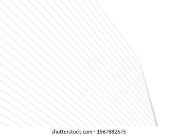 Linear 3d architecture, geometric background