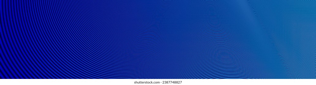 Linear abstract background, vector design 3D lines in perspective, curve and wave lines in motion, smooth and soft backdrop.