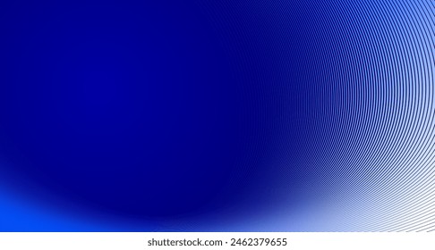 Linear abstract background, vector design 3D lines in perspective, curve and wave lines in motion, smooth and soft backdrop.