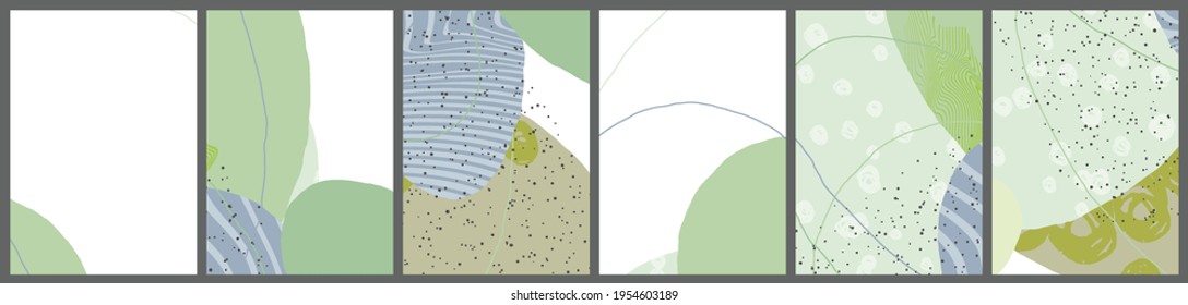 Dibujo lineal abstracto sobre fondo plano. Composición contemporánea. Arte moderno, impreso o afiche. Color natural texturado con puntos y líneas. Colores mate.