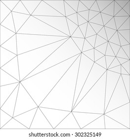 Linear abstract geometric. Vector illustration of abstract background for design. Polygonal Mosaic. Triangular low poly style.