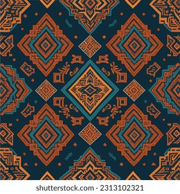 A linear abstract texture ornament, with bold and confident lines that create a strong and impactful design.