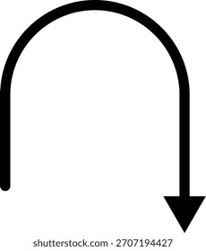 Ícones de seta linear definidos com símbolos direcionais para tomada de decisão. Coleção de ícones de linha de seta de direção. 