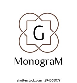 linear art deco classic luxury islamic monochrome golden minimal hipster geometric vintage vector monogram, frame, border, label, logo, badge, crest for club, bar, cafe, restaurant, hotel, boutique
