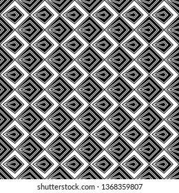 Linear backdrop.Ethnic wallpaper. Polygons motif. Figures background.Digital paper, textile print, web designing, abstract.Rhombuses, kites ornament. Seamless pattern. Vector.