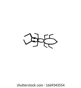 Lineares, schwarz-weißes Doodle, handgezeichnet Vektorillustration für Druck, Design, Web, Logo, Symbole, Textilien.
