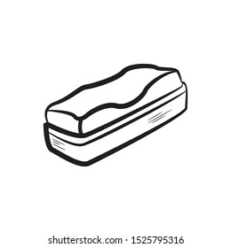 Linear Blackboard Eraser Icon From Education Outline
