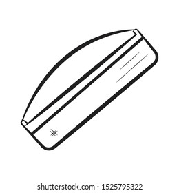 Linear Blackboard Eraser Icon From Education Outline