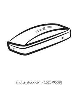 Linear Blackboard Eraser Icon From Education Outline