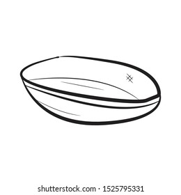 Linear Blackboard Eraser Icon From Education Outline