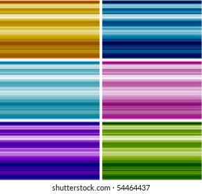 linear business card set