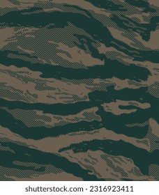 Linear camo vector background modern stylish pattern