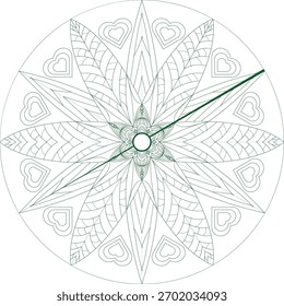Linear Collectionable Harmony Mandala for Art
