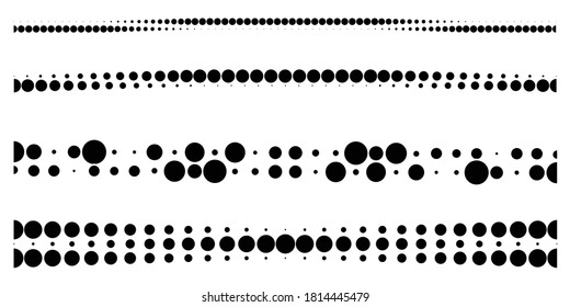 Los puntos lineales tienen semitono. Textura superpuesta.