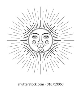 105,208 Soleil stylisé Images, Stock Photos & Vectors | Shutterstock