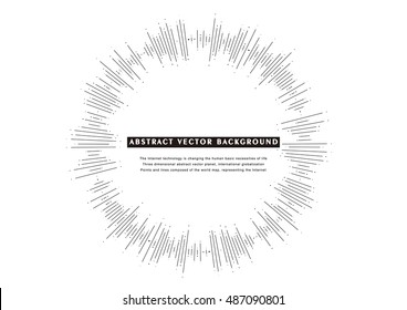 Linear drawing of rays of the sun. Light rays of burst. Rays radiating from a central object or source of light.Design elements for your projects. 