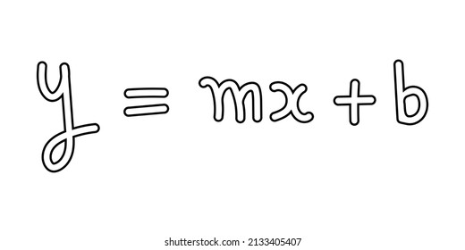 linear equation slope intercept form of a line in mathematics