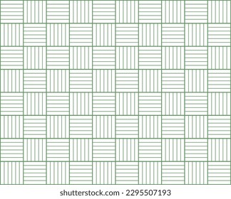 linear flat abstract green lines pattern