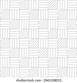 Linear flat abstract lines pattern Free Vector