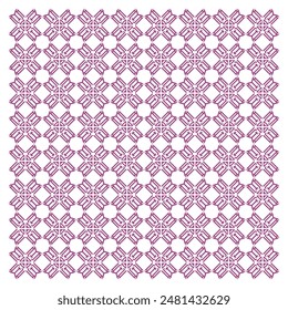 Linear flat abstract lines seamless pattern
