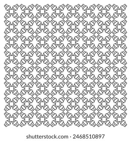 Linear flat letter X design abstract lines pattern
