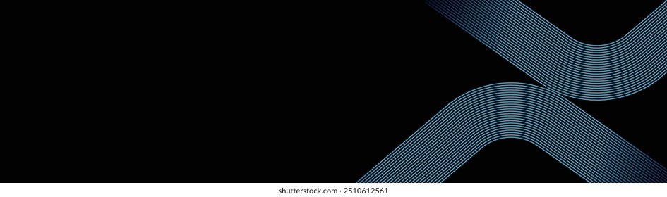 Linear futuristic line art background Design concept for AI and all Digital Communications.
