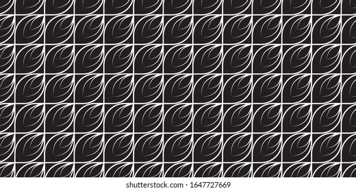 Linear Geometric, black and white,  abstract background texture, seamless pattern, print trend 2020 