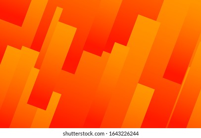 Linear Geometric graphic, abstract gradation on a lava red  background with copy space. card. Poster. elements design for presentation.