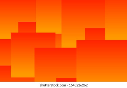 Linear Geometric graphic, abstract gradation on a lava red  background with copy space. card. Poster. elements design for presentation.