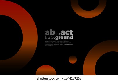 Linear geometric pattern, abstract premium lush lava red gradient on a black background. card. Poster. Landing Page Webside. Minimal Concept. Trends of the future.
