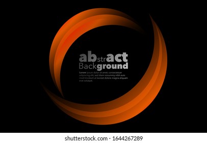 Linear geometric pattern, abstract premium lush lava red gradient on a black background. card. Poster. Landing Page Webside. Minimal Concept. Trends of the future.