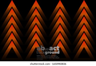 Linear geometric pattern, abstract premium lava red gradients on a black background. card. Poster. Landing Page Webside. Minimal Concept. Trends of the future. Dynamic shapes composition