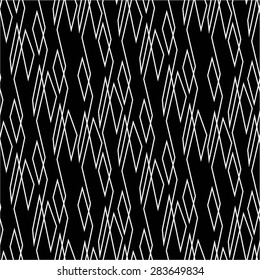Linear geometric pattern, line, square, seamless vector background.