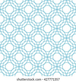 Linear geometric seamless pattern. Vector illustration.