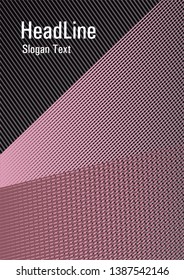 Linear geometry poster background vector template. Corporate report mockup. Flyer mix digital background blend. Presentation elegant leaflet. Laconic rectangle cover template.
