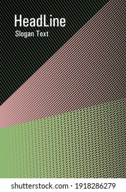 Linear geometry poster background vector template. Simple annual report mockup. Trendy stationery folder background. Dynamic technological wallpaper. Thin stripes blend cover design.