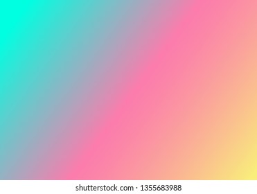 Linear gradient background. Trendy colorful soft gradient background. Abstract light red and orange backdrop for wallpaper and banner.Green blurred degrade background, light color. Vector illustration