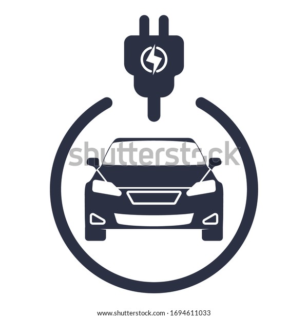 \
Linear graphics vector\
graphics.\
EPS-10.\
Electric Vehicle\
Charging