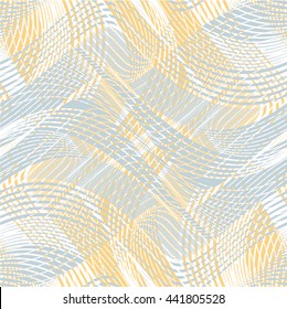 Linear grid pattern, seamless vector background.