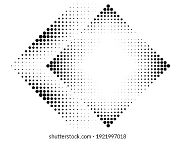 Linear halftone dots Design .elements for your design. vector illustration