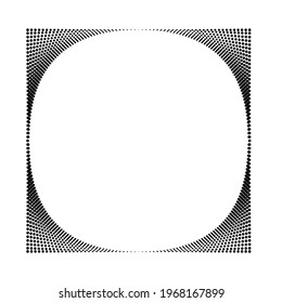 Linear halftone dots Design .elements for your design. vector illustration