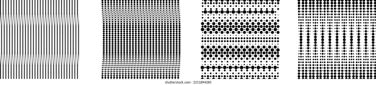 Linear halftone dots Design .elements for your design. vector illustration