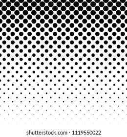 Linear halftone pattern. Circles, speckles, polka dot background / pattern