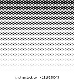 Linear halftone pattern. Circles, speckles, polka dot background / pattern